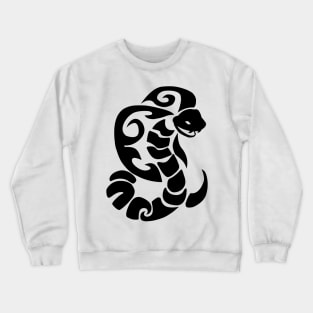 Tribal Cobra Tattoo Crewneck Sweatshirt